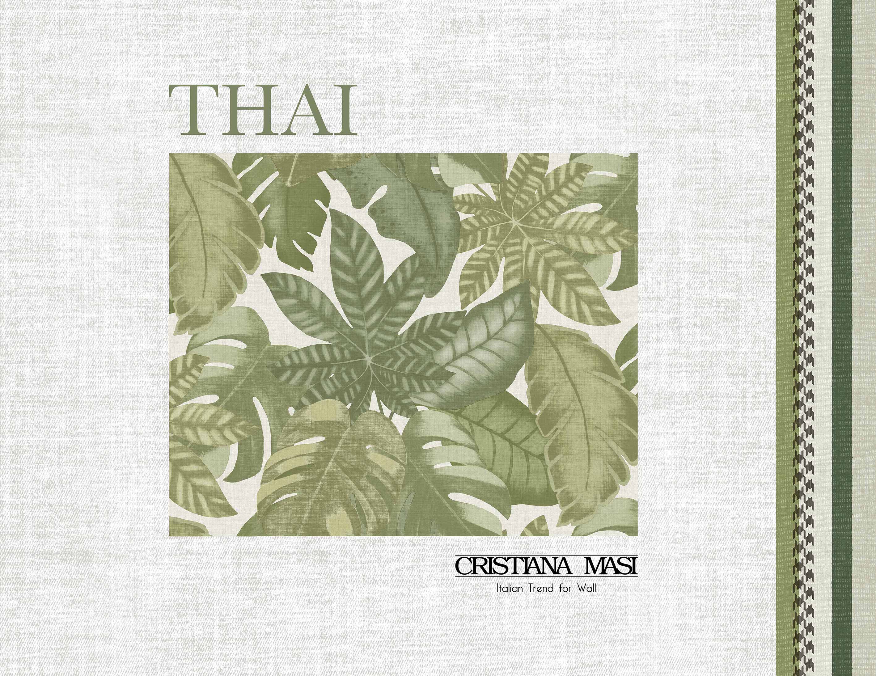 Carta da Parati Thai Cristiana Masi Wallpaper cod. 26416