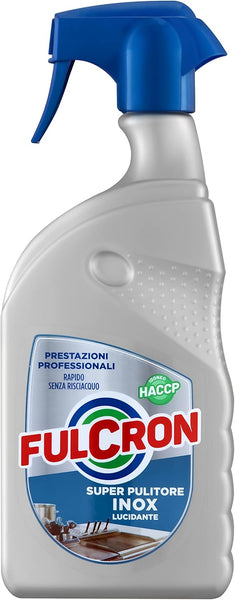 Fulcron Super Pulitore Inox Lucidante 750 ml.