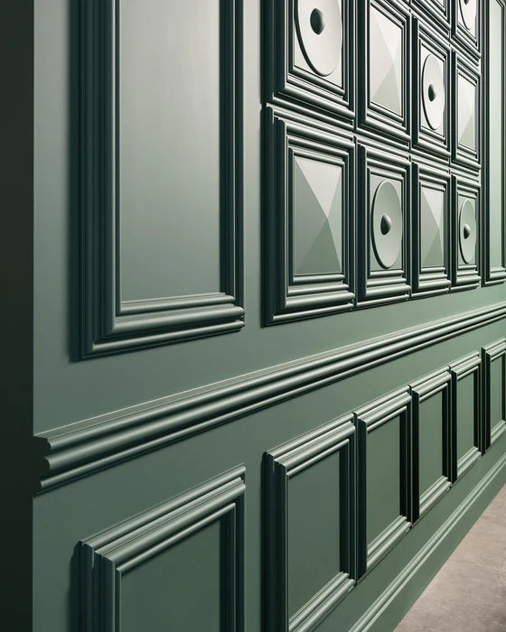 Pannello 3D in poliuretano Orac Decor W121 AUTOIRE misura 50 cm x 50 cm x 3,2 cm Purotouch®