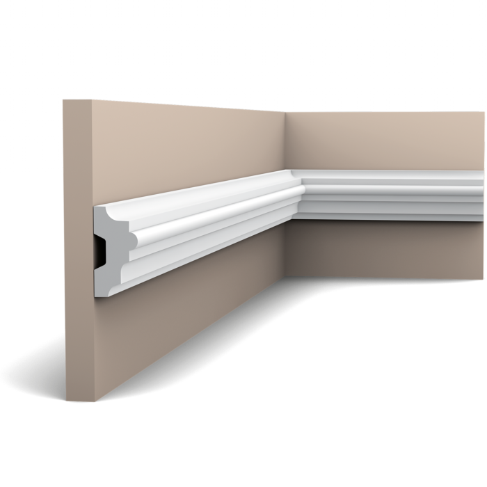 Cornice in poliuretano Orac Decor P9040 misura L 200 x 5 cm x 2,5 cm