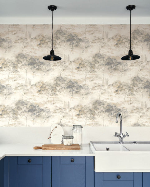 Carta da Parati Riverside 4 Casadeco Wallpaper