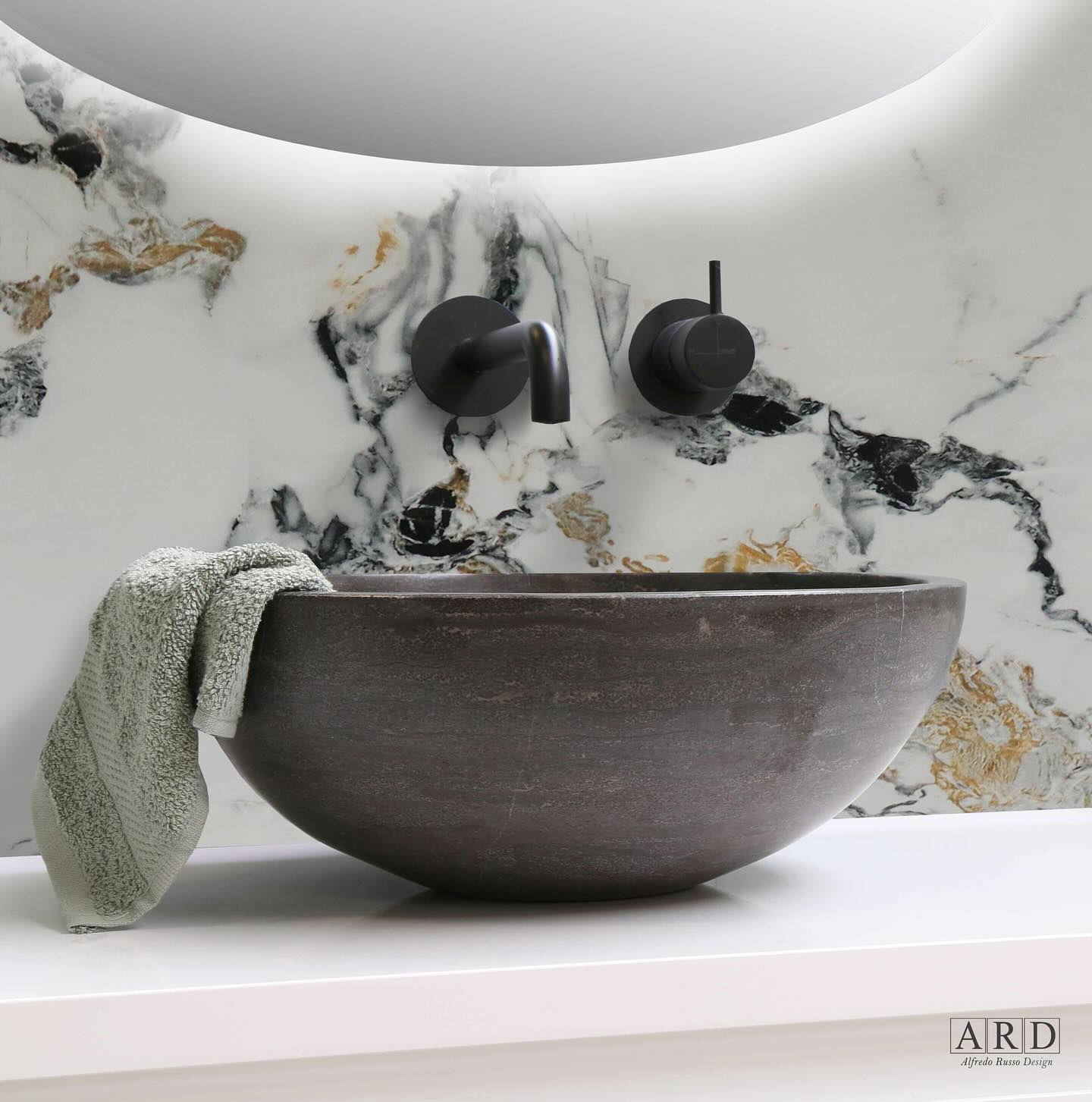 KIT 4 PZ Pannello in PVC effetto marmo Ard Italia misura 1220x2440x4 mm SORRENTO