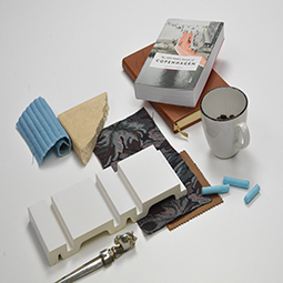 Pannello 3D in poliuretano Orac Decor W119 misura L 200 x H 25 x W 2 cm Purotouch®