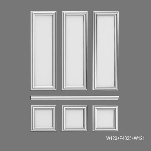 Pannello 3D in poliuretano Orac Decor W121 AUTOIRE misura 50 cm x 50 cm x 3,2 cm Purotouch®