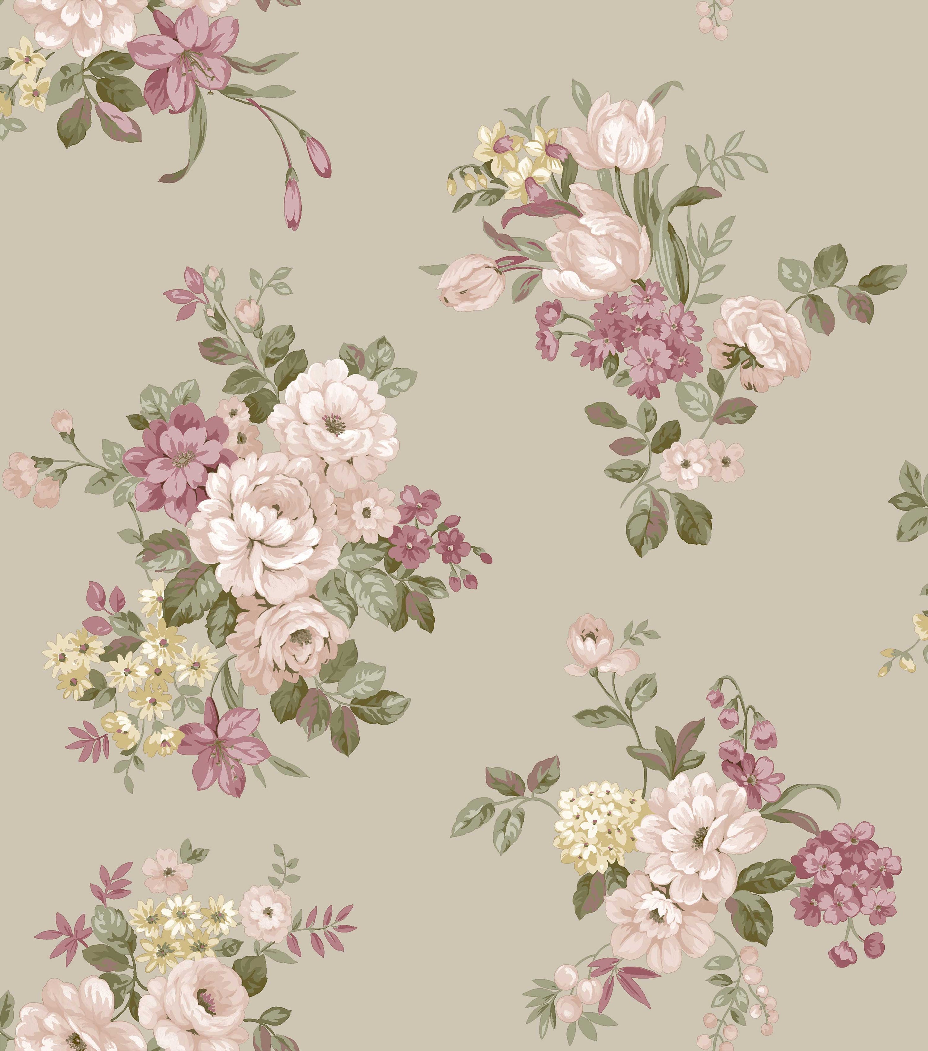 Carta da parati Fiori Country 2023 Cristiana Masi cod. 12302