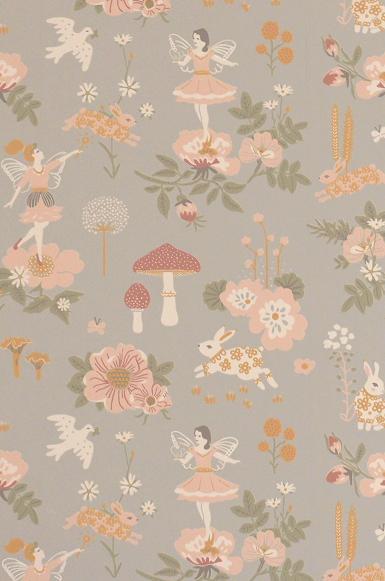 Carta da Parati Old Garden Majvillan Wallpaper 138-02