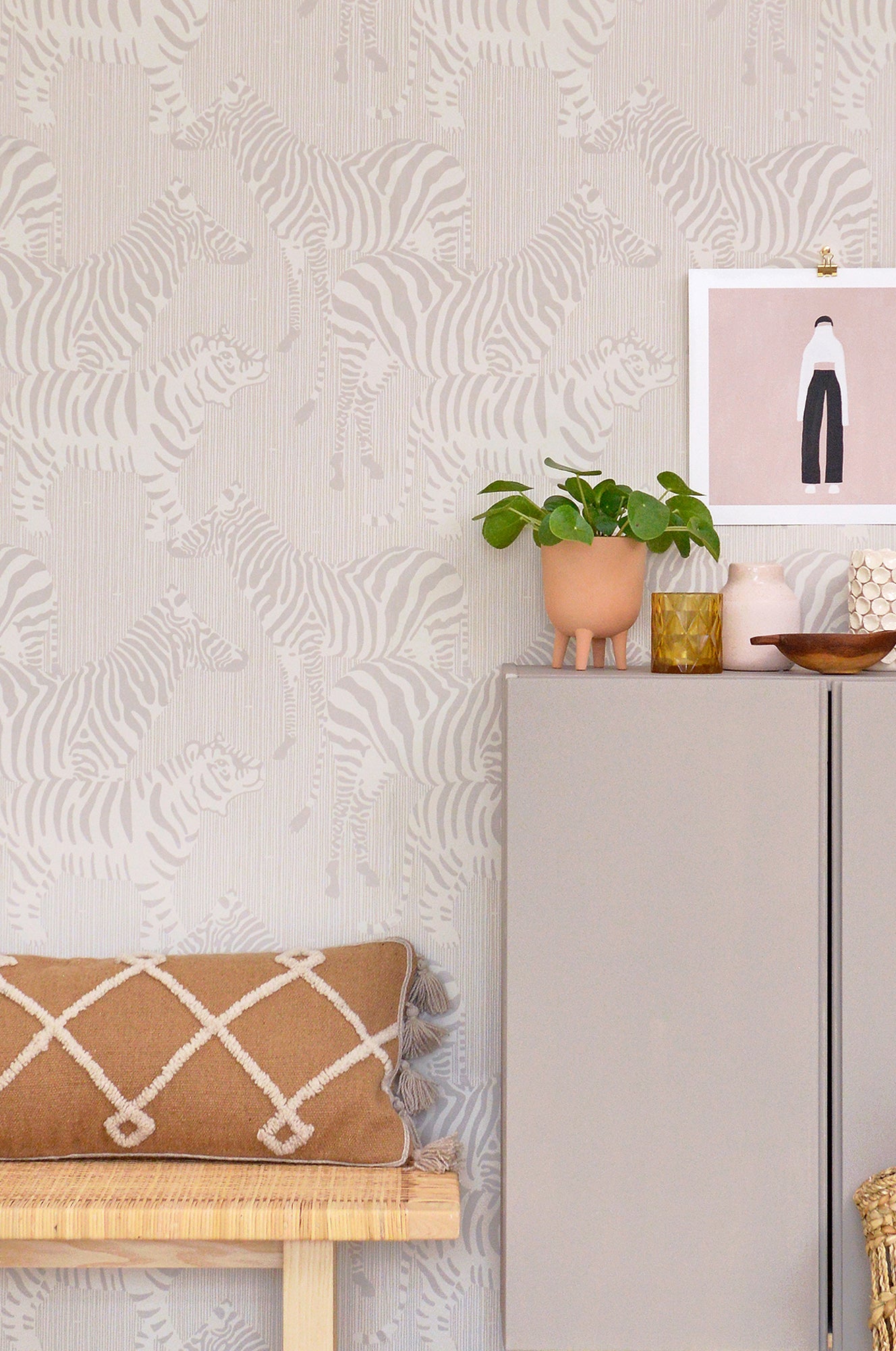 Carta da Parati Safari Stripes Majvillan Wallpaper 141-01