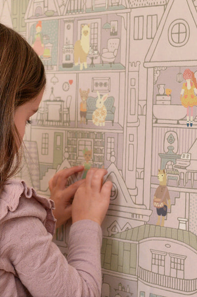 Carta da Parati Dollhouse Majvillan Wallpaper 147-02