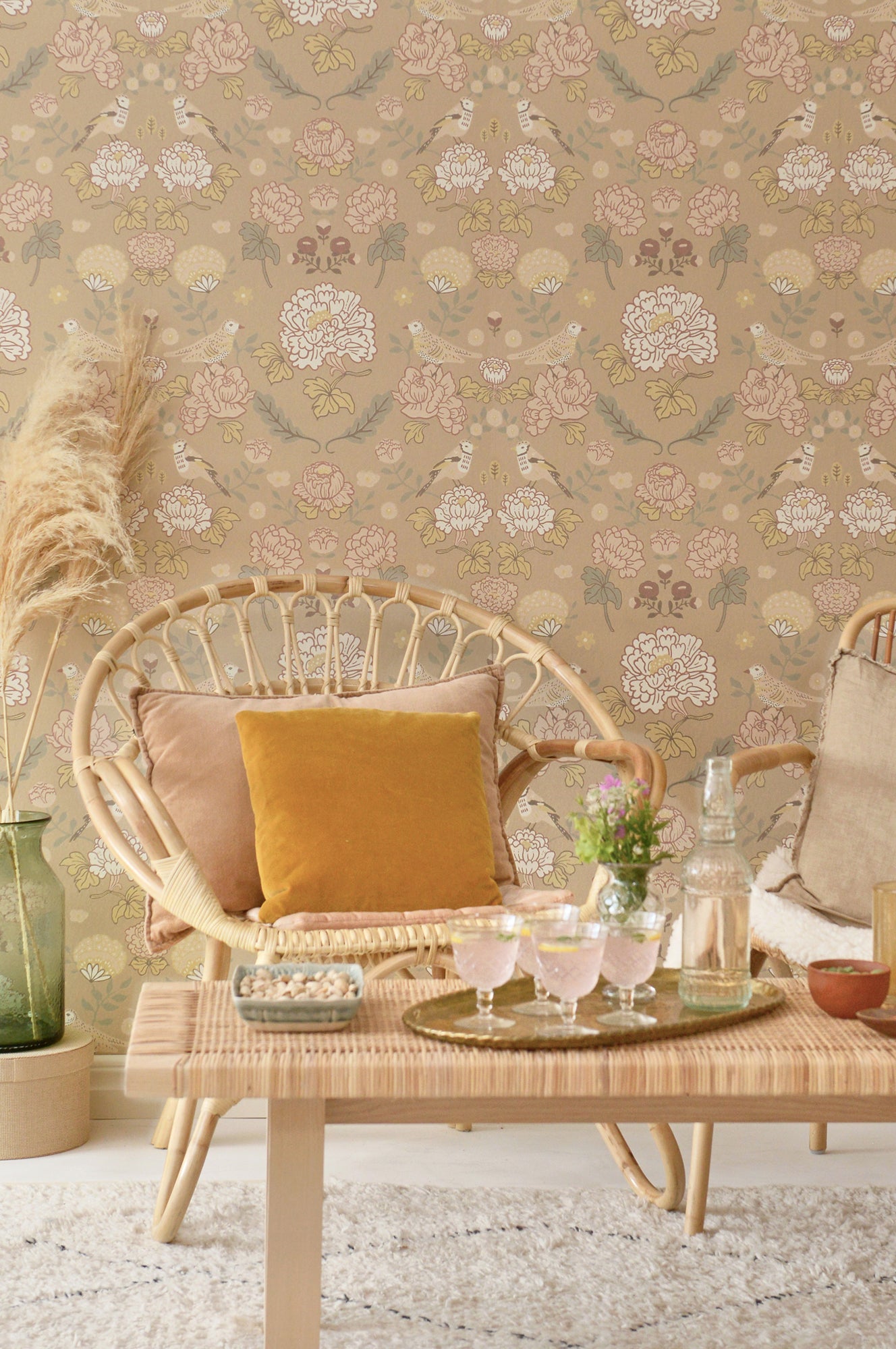 Carta da Parati June Honey Majvillan Wallpaper 136-03
