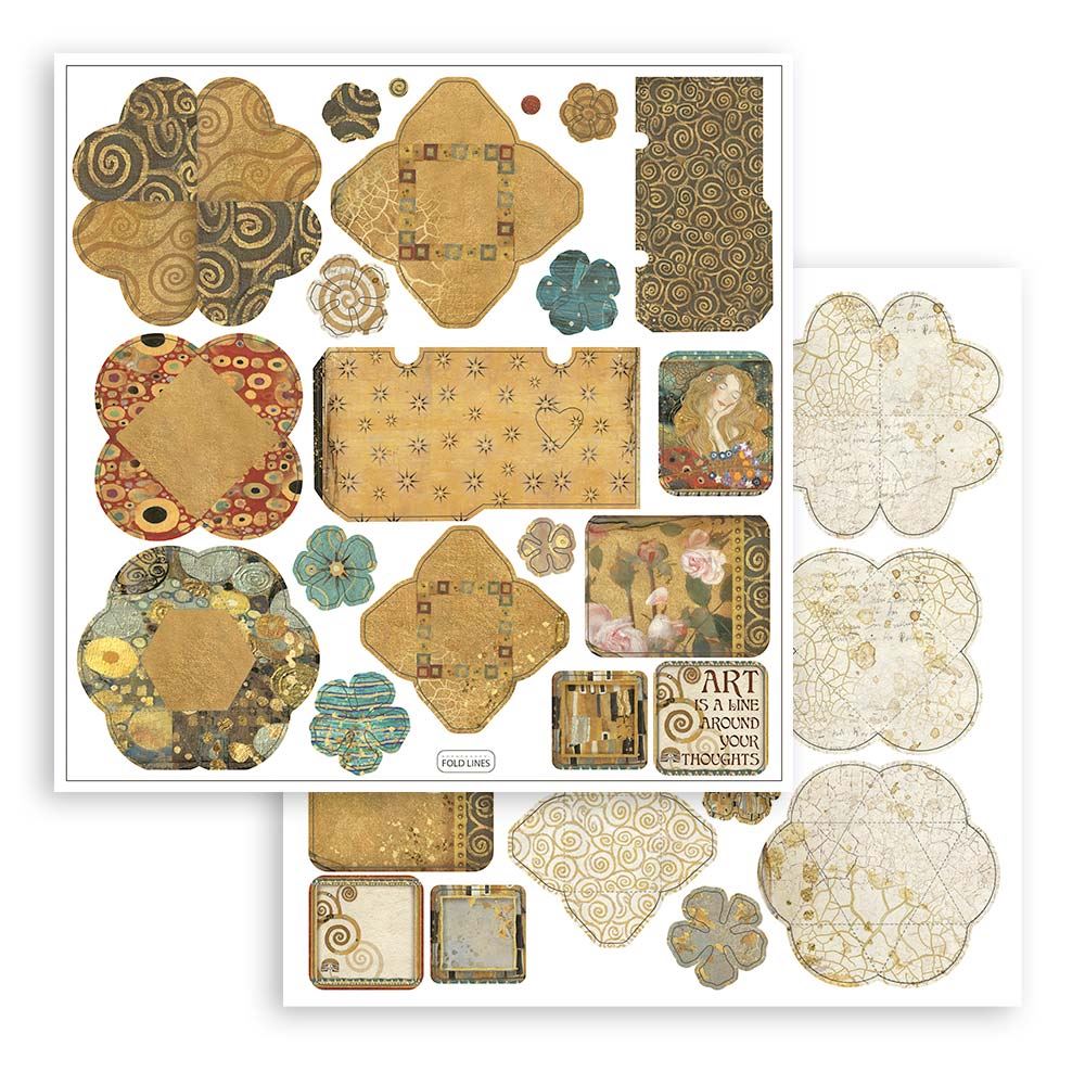 3D Paper Kit Klimt Stamperia OUTLET