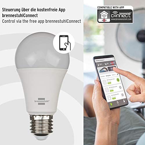 Brennenstuhl®Connect smart LED lampadina SB 800 E27