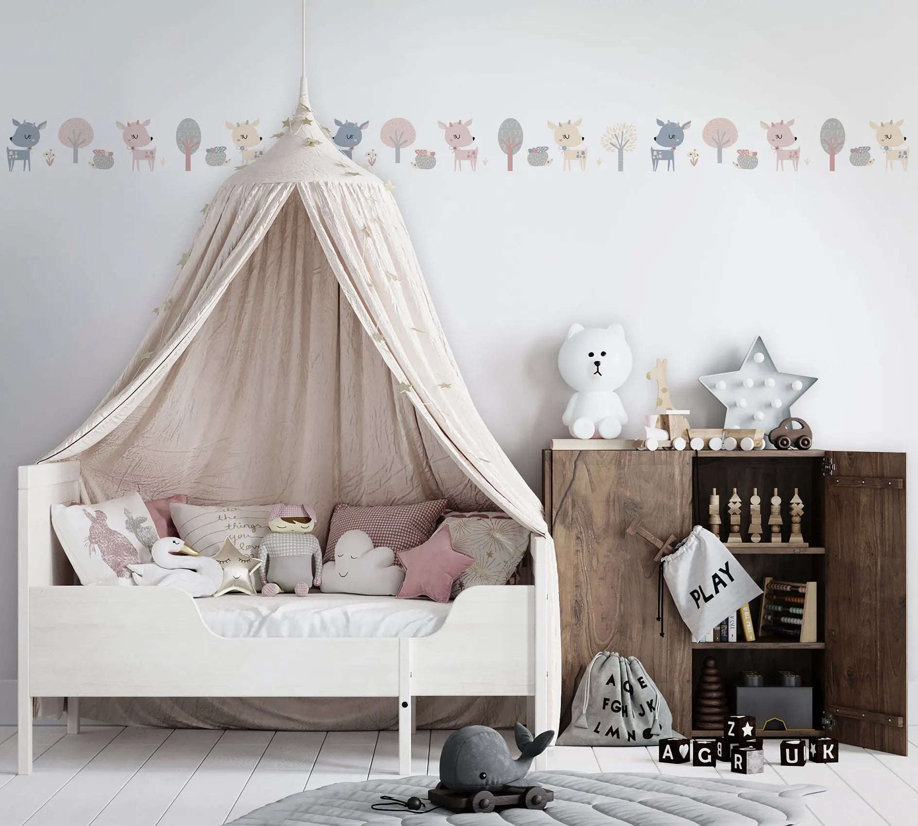Bordo di carta da parati Kids Walls cod. 45835 Marburg Wallpaper