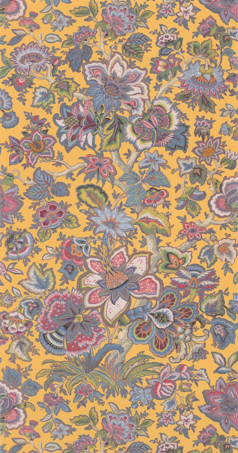 Carta da Parati Les Belles Toiles De Jouy Casadeco Wallpaper cod. 87942407