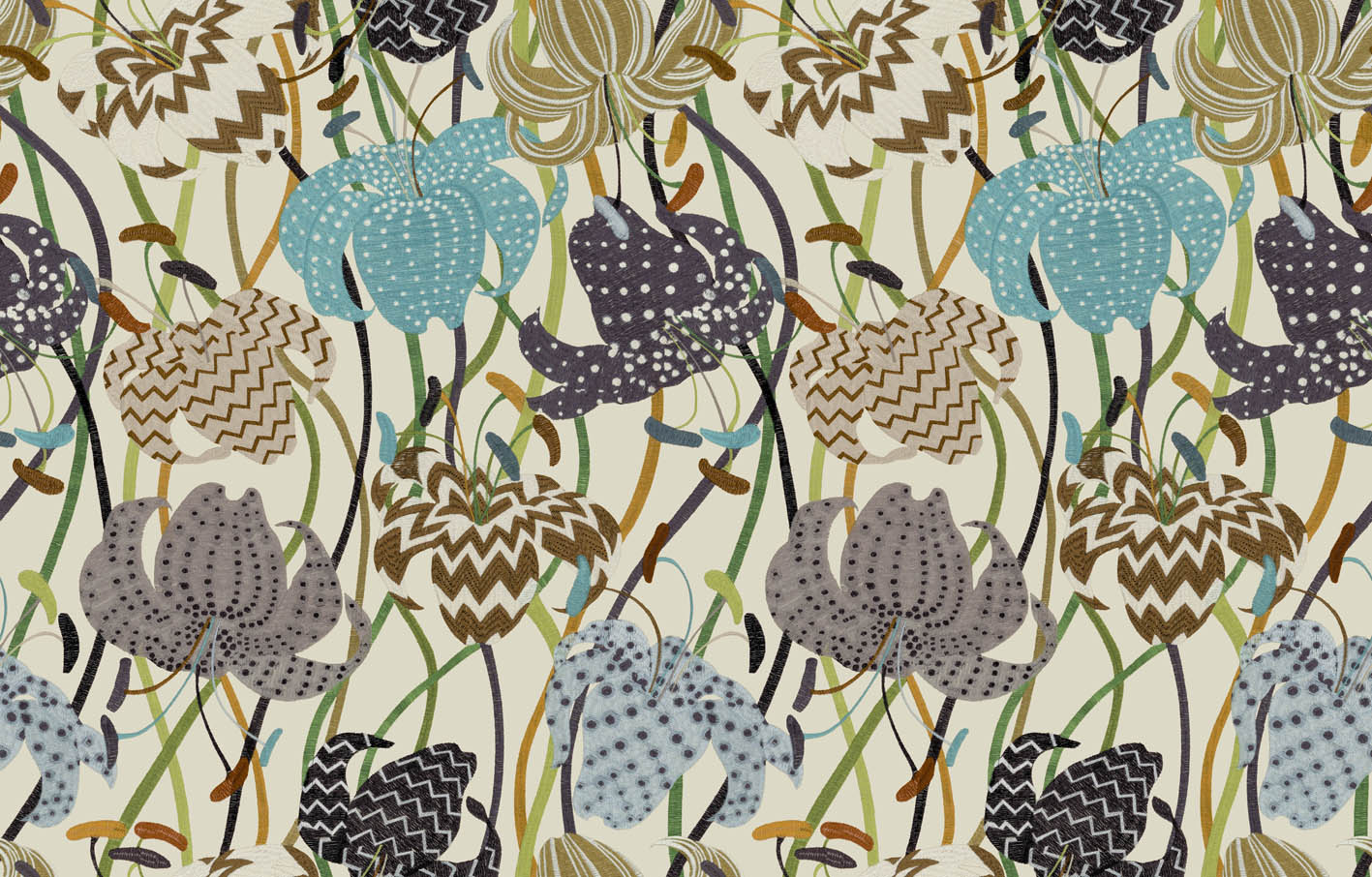 Carta da Parati Missoni Home 3 Lilium cod. 10230