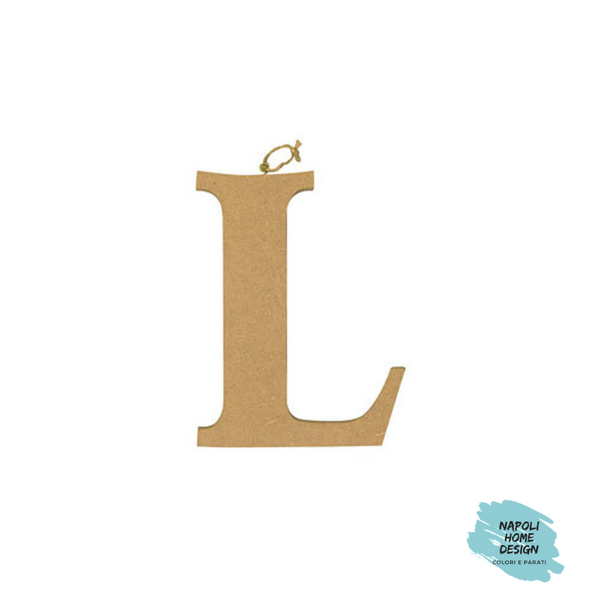 Lettera Alfabeto in MDF cm.22 OUTLET