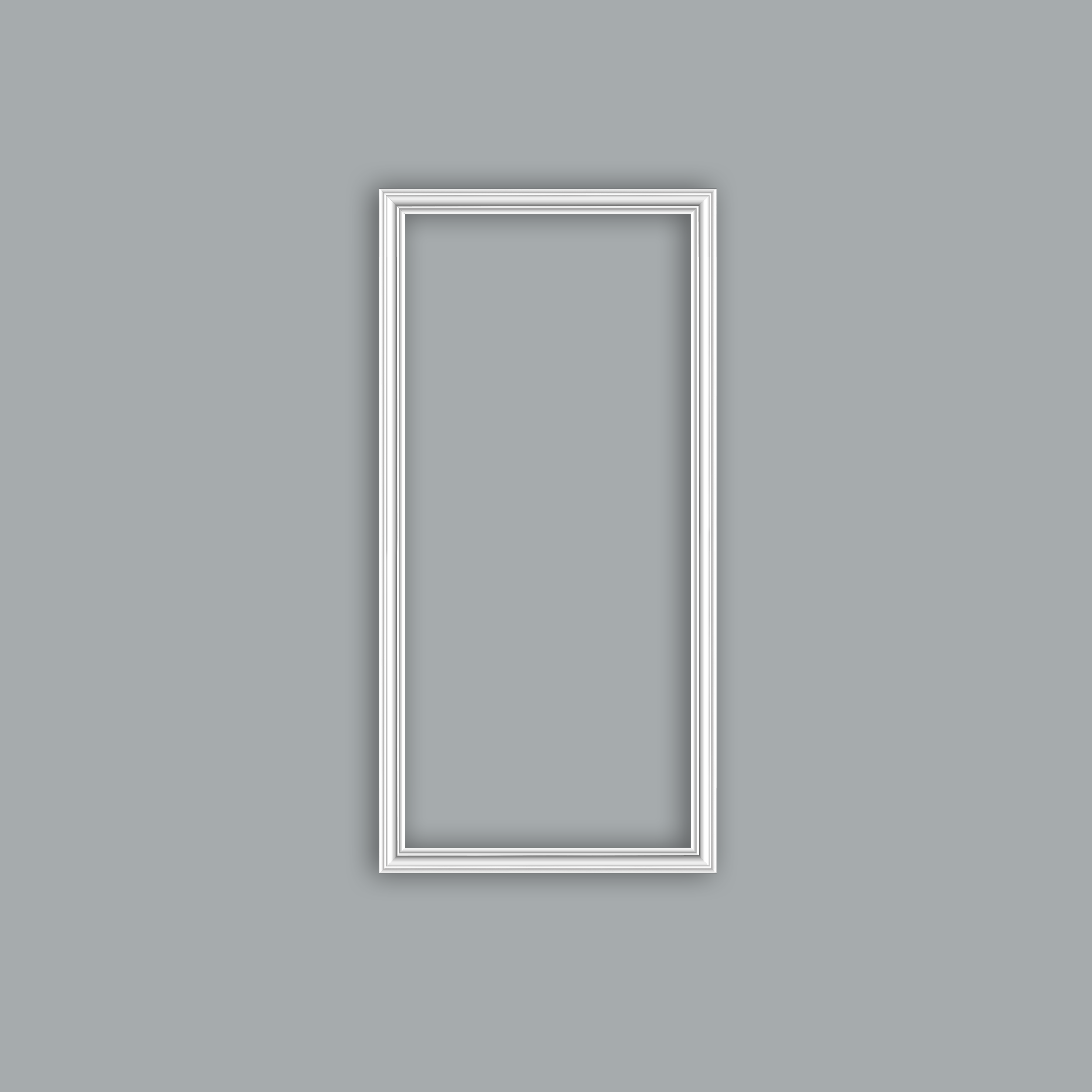 Telaio Pretagliato per Boiserie Light in polimero Ard Italia Serie CW11 misura 50x100 cm
