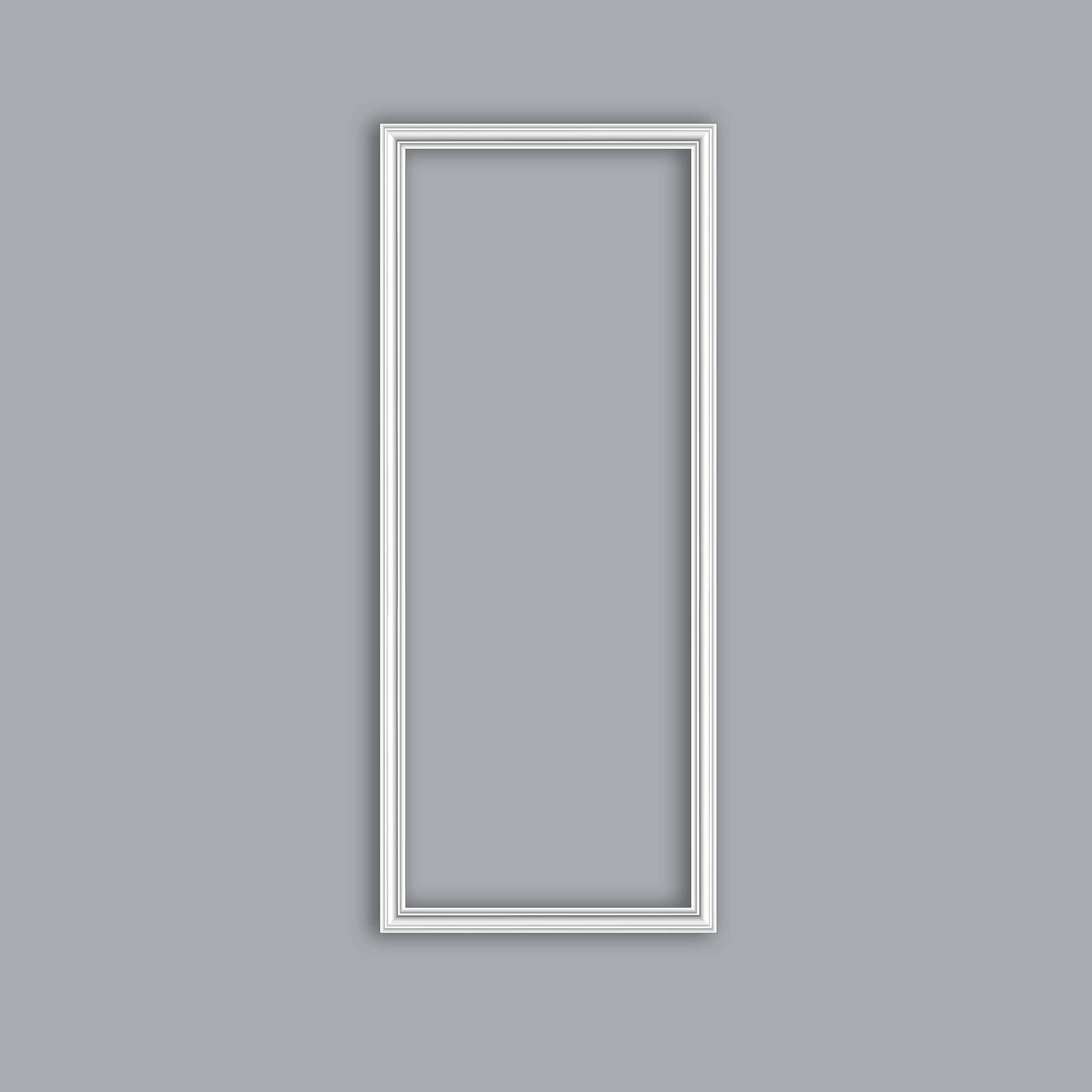 Telaio Pretagliato per Boiserie Light in polimero Ard Italia Serie CW11 misura 50x120 cm