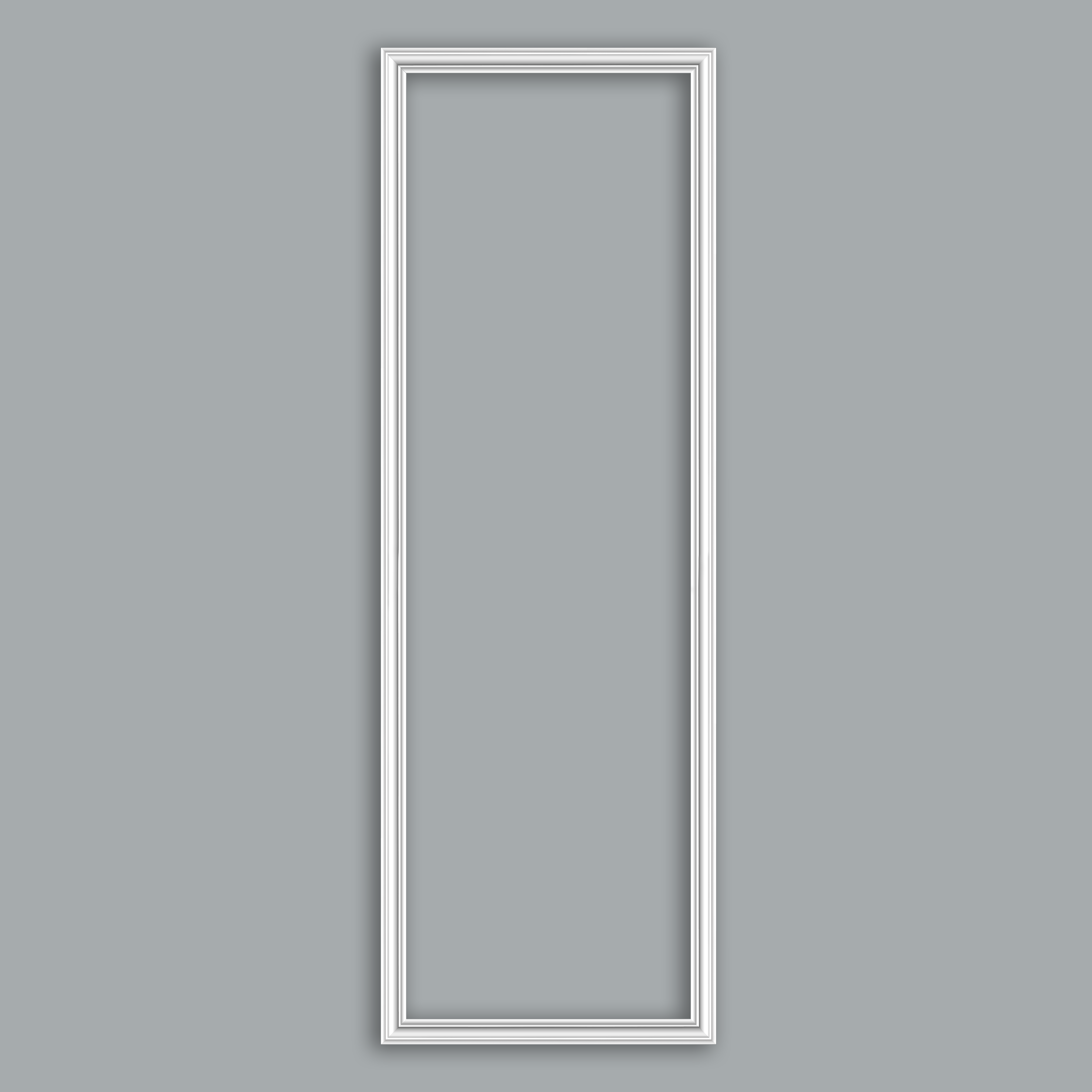 Telaio Pretagliato per Boiserie Light in polimero Ard Italia Serie CW11 misura 50x150 cm