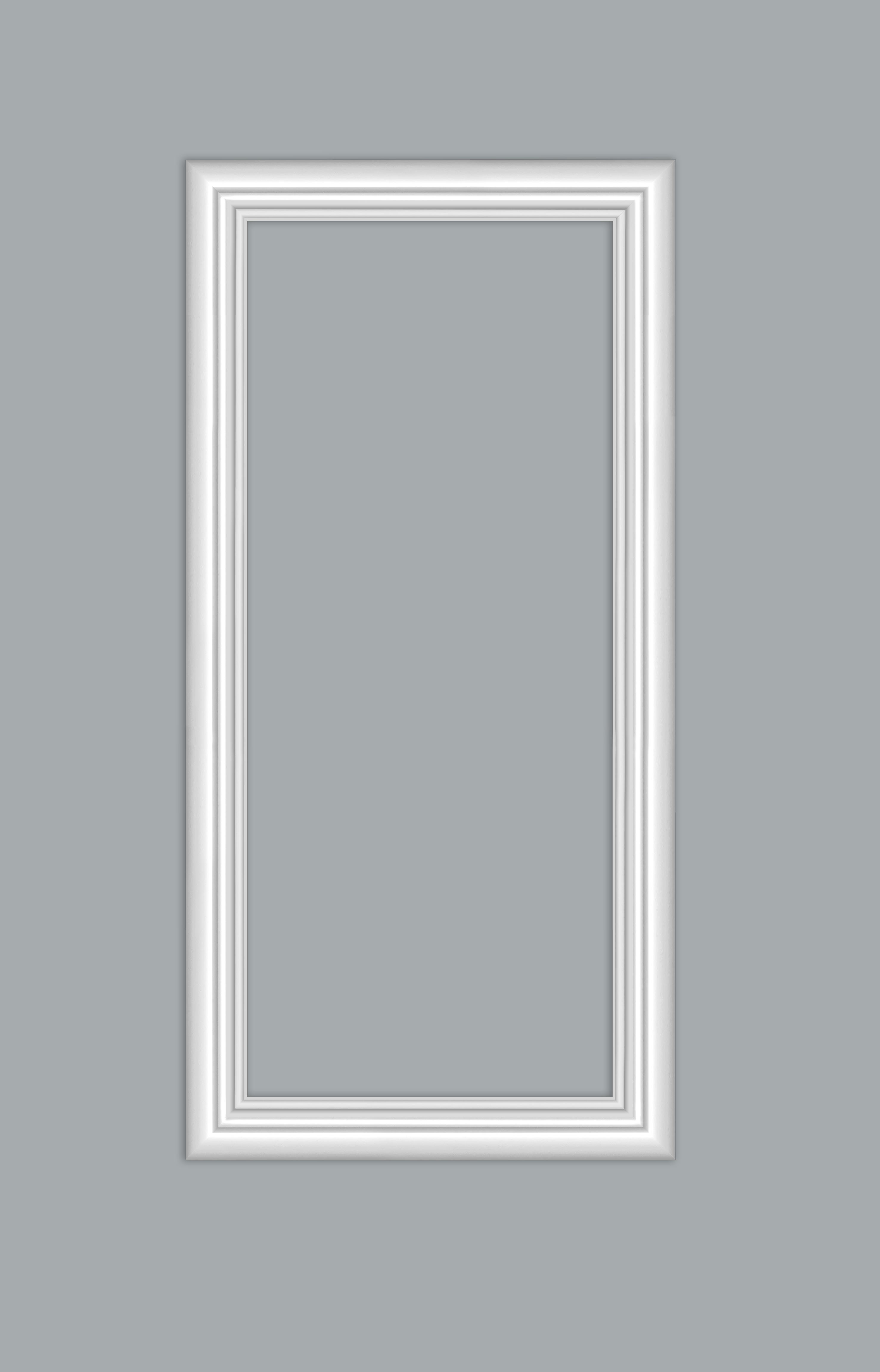 Telaio Pretagliato per Boiserie Light in polimero Ard Italia Serie JC233-W misura 50x100 cm