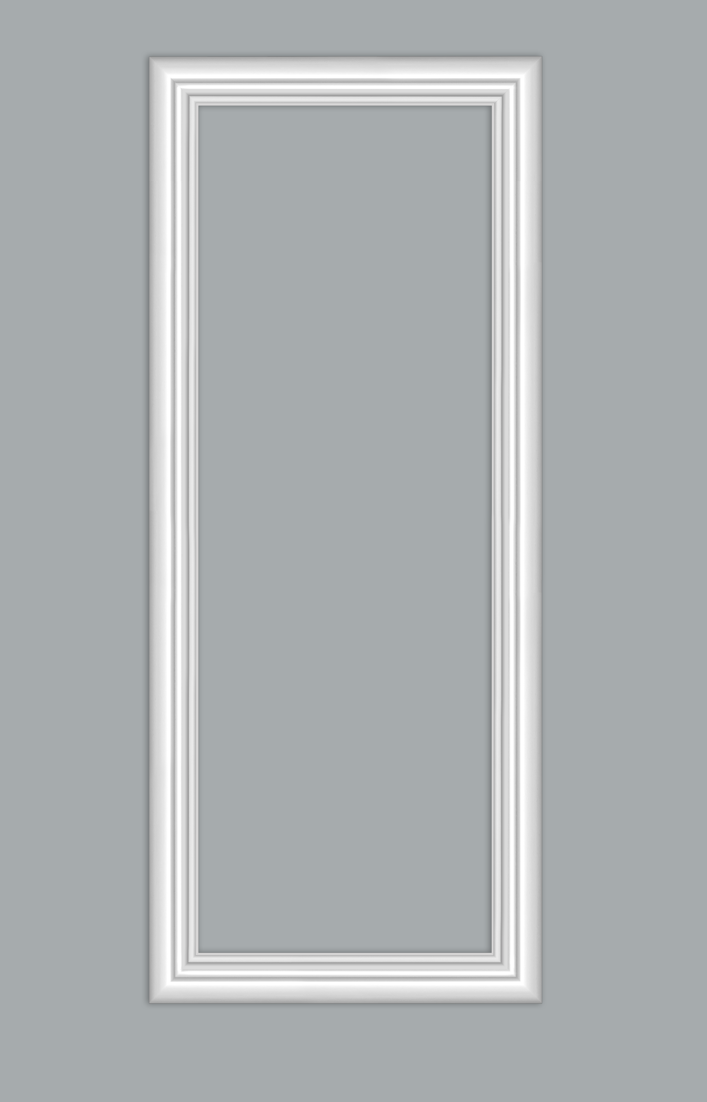 Telaio Pretagliato per Boiserie Light in polimero Ard Italia Serie JC233-W misura 50x120 cm