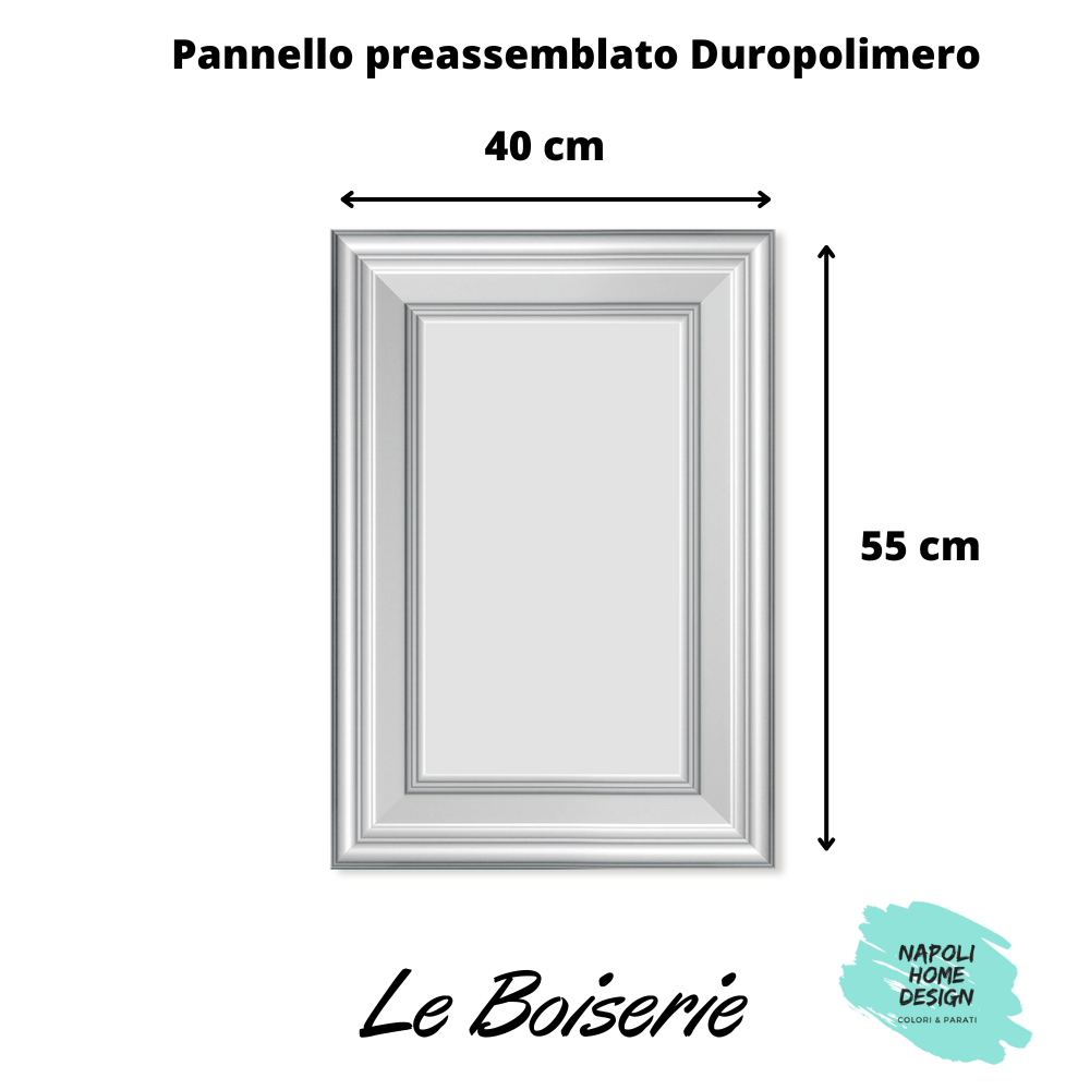 Pannello Preassemblato per Boiserie polimero Ard Italia misura 40x55 cm