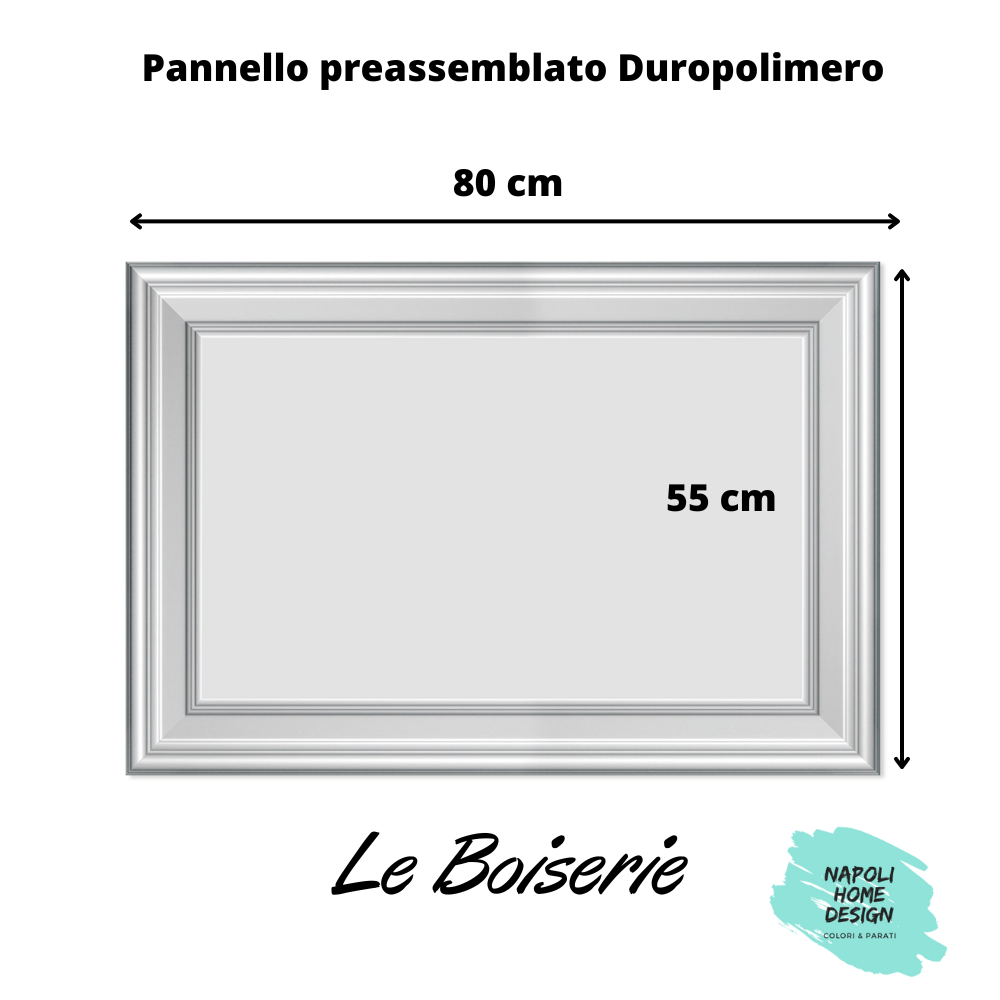 Pannello Preassemblato per Boiserie polimero Ard Italia misura 80x55 cm