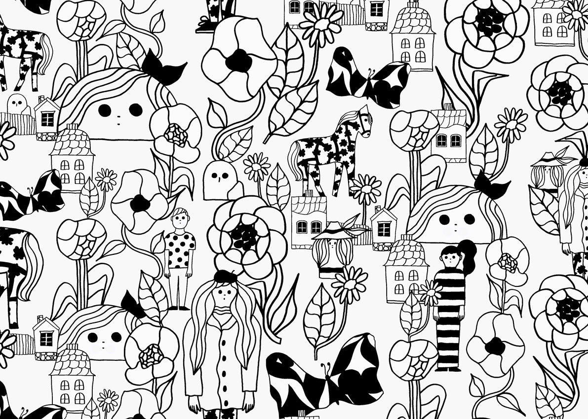 Carta da Parati Marimekko N. 6 cod. 25166