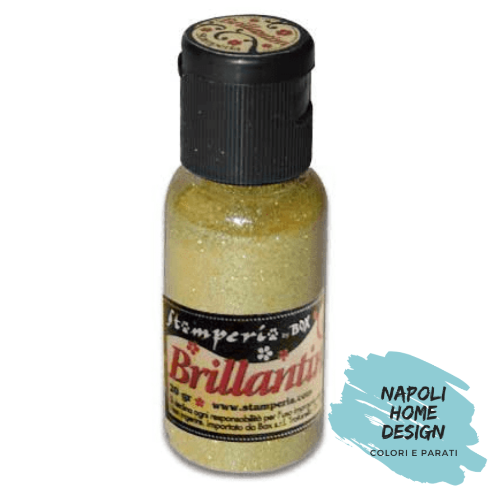 Glitter Giallo Caldo K3GP04 STAMPERIA OUTLET