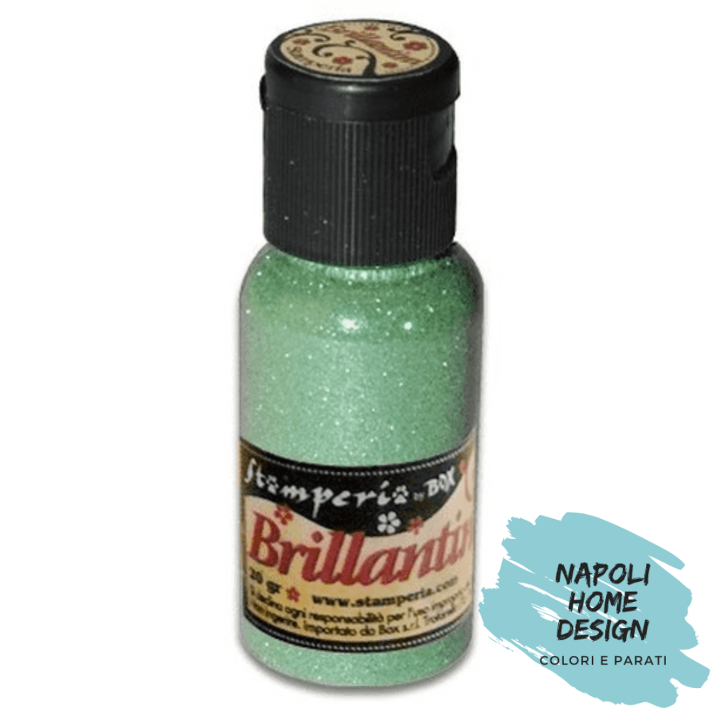 Glitter Verde Smeraldo K3GP10 Stamperia OUTLET