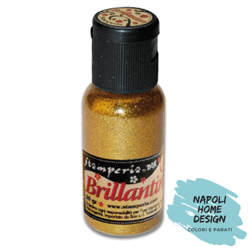 Glitter Oro Ramato GRANA GROSSA K3GP09 STAMPERIA OUTLET