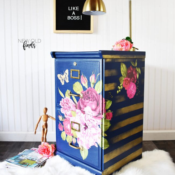 Decor Transfer Re-Design Lush Floral 1 mis. 122 X 89 CM