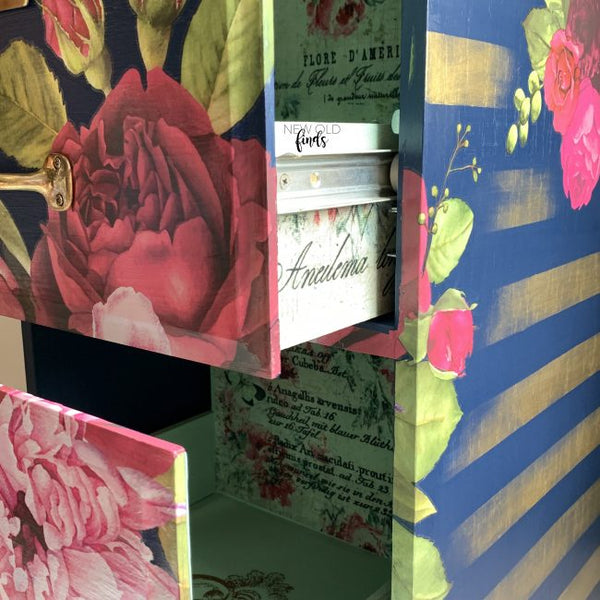Decor Transfer Re-Design Lush Floral 1 mis. 122 X 89 CM