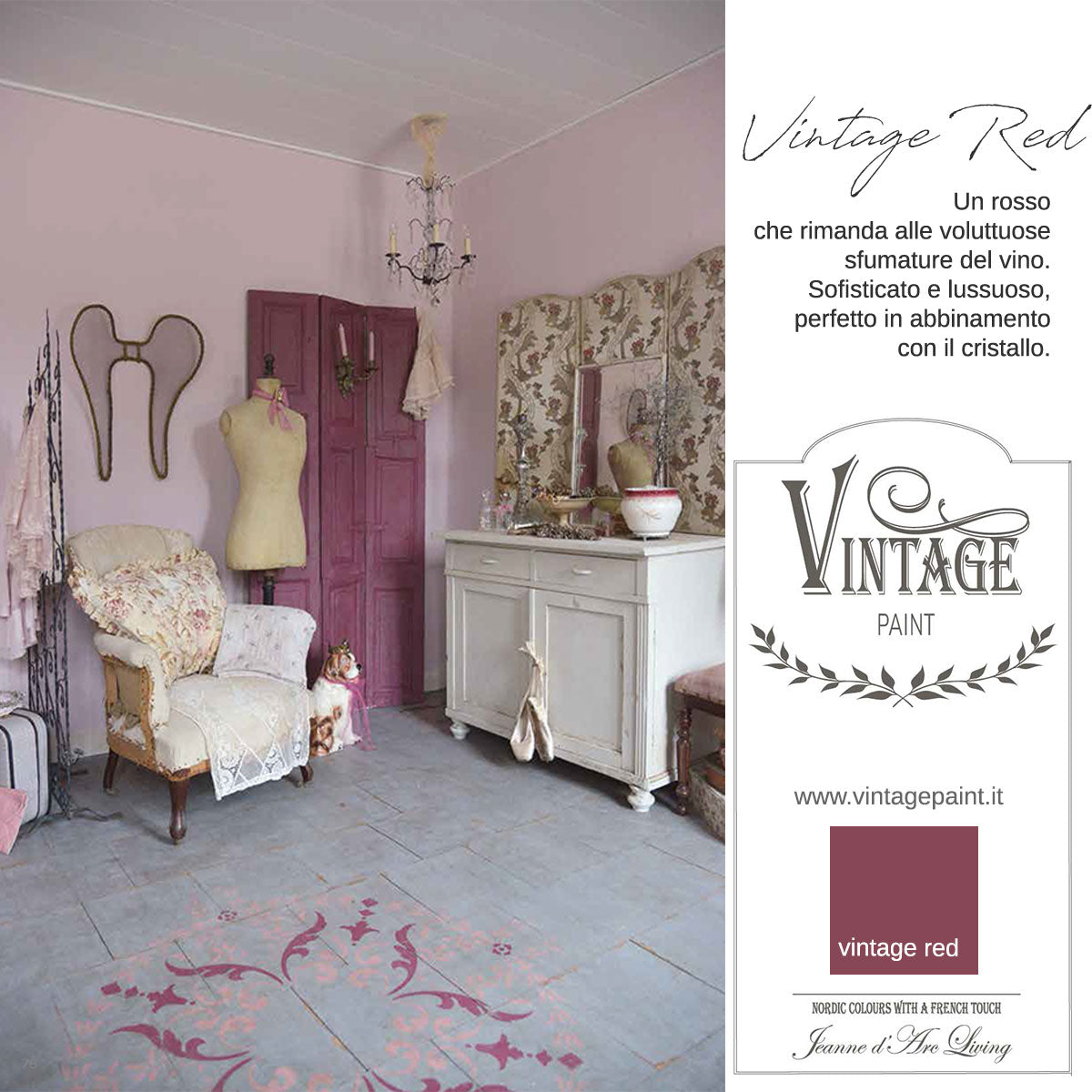 Chalk Paint - Vintage Red