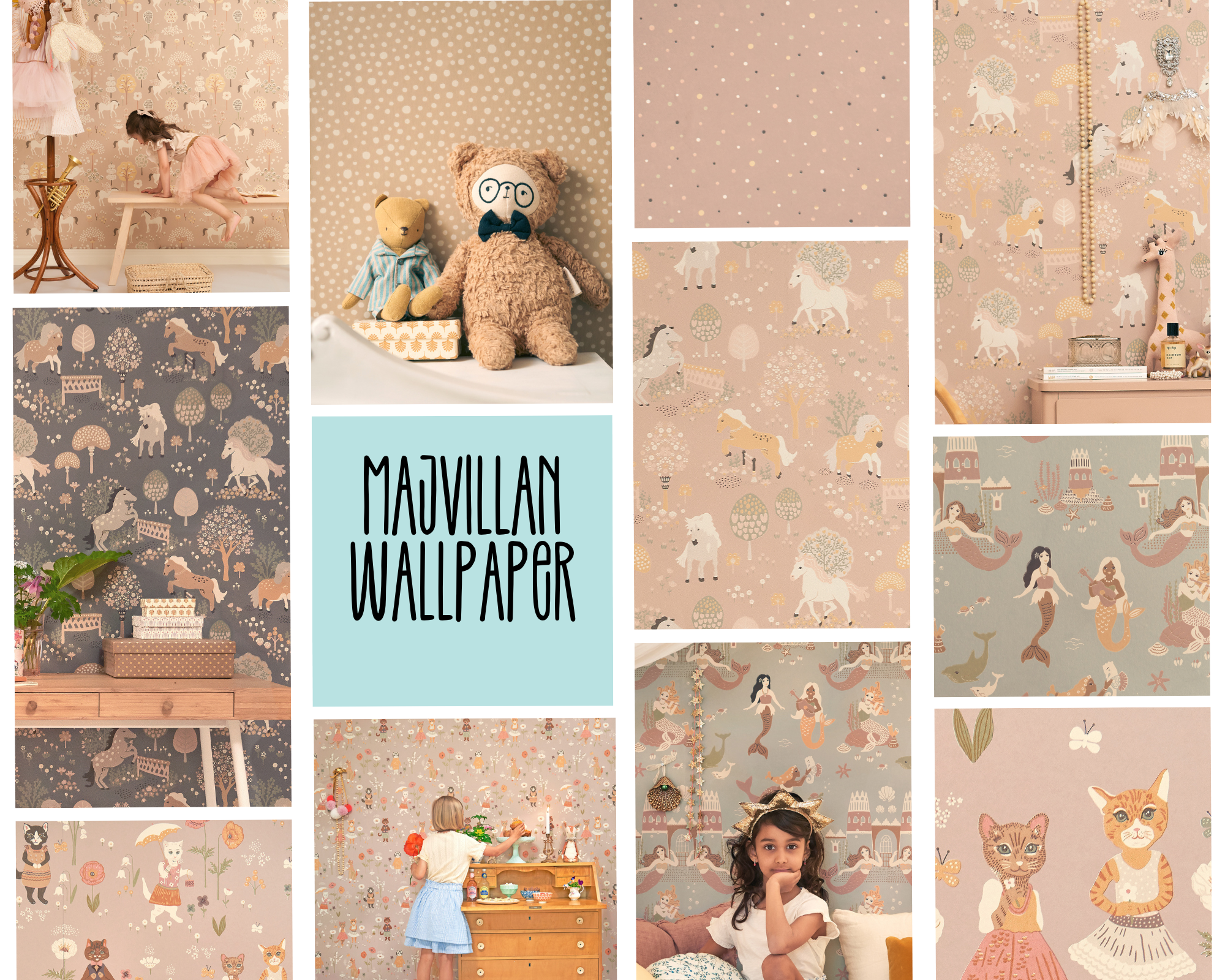 Majvillan Wallpaper