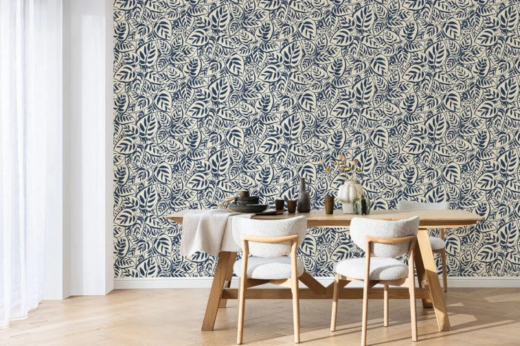 Caselio Wallpaper - Blue Shades