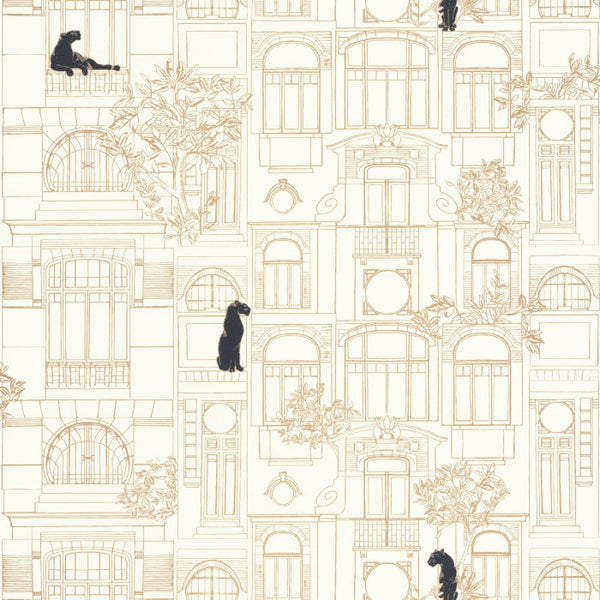 Carta da Parati Golden Age Casadeco Wallpaper cod. 103780264