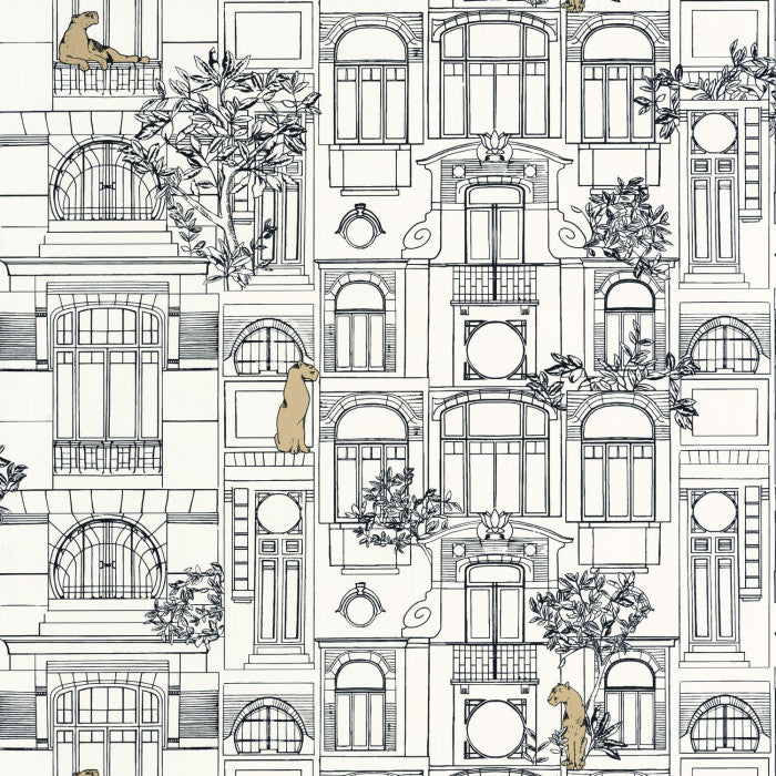 Carta da Parati Golden Age Casadeco Wallpaper cod. 103780973