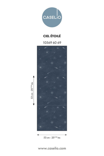 Carta da Parati Les Minis Mondes Caselio Wallpaper - GLOW IN THE DARK