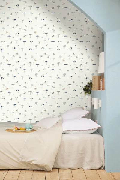 Carta da Parati Blue Shades cod. 107566066 Caselio Wallpaper
