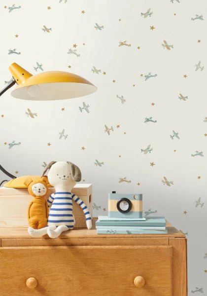 Carta da Parati Happy Kids Club cod. 107620621 Caselio Wallpaper