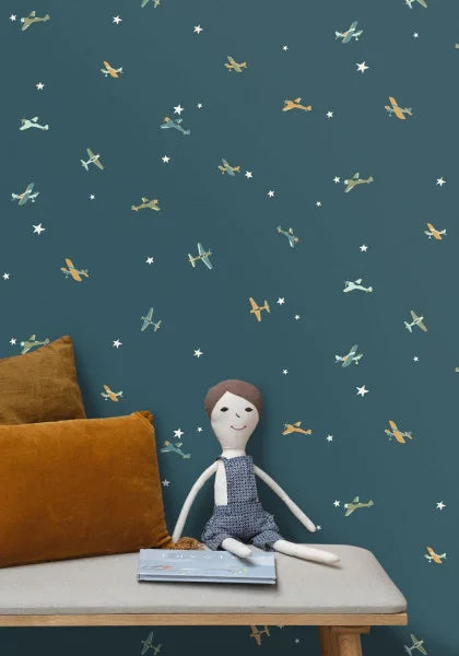 Carta da Parati Happy Kids Club cod. 107626234 Caselio Wallpaper