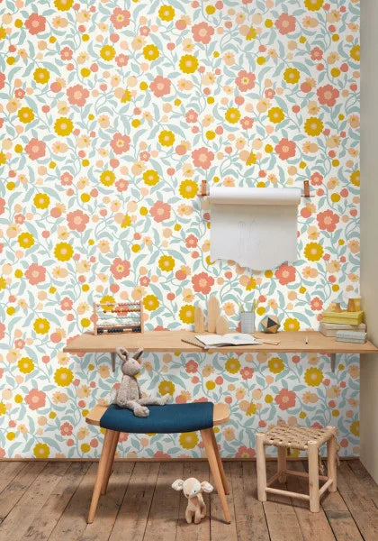 Carta da Parati Happy Kids Club cod. 107630212 Caselio Wallpaper