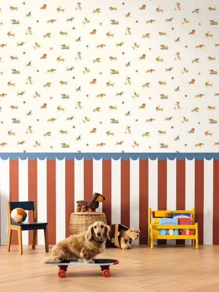 Carta da Parati Happy Kids Club cod. 107680864 Caselio Wallpaper