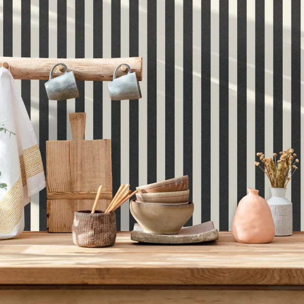 Carta da Parati MIX &amp; STRIPES cod. 107769001 Caselio Wallpaper
