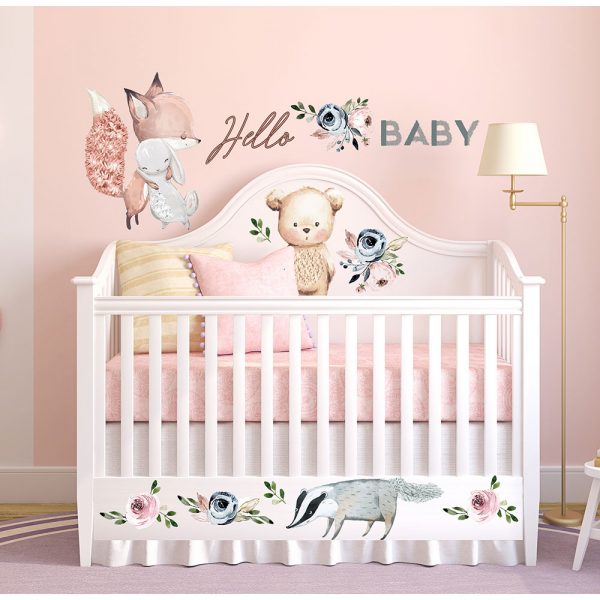 Decor Transfer Re-Design Hello Baby mis. 56 X 76 CM