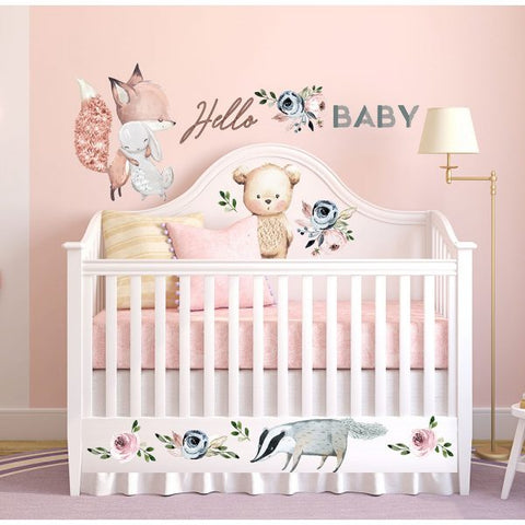 Decor Transfer Re-Design Hello Baby mis. 56 X 76 CM