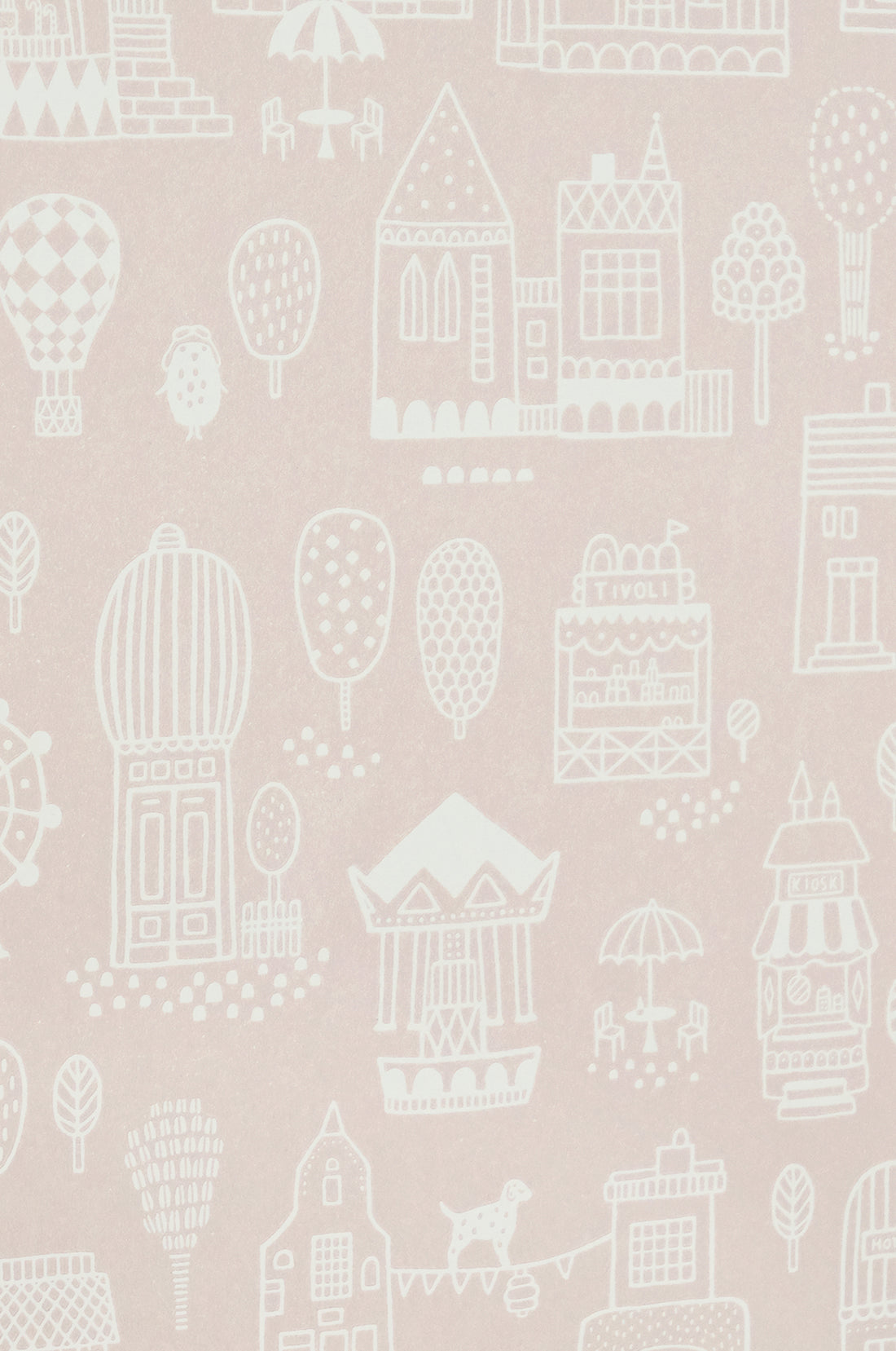 Carta da Parati Small Town Majvillan Wallpaper 118-03