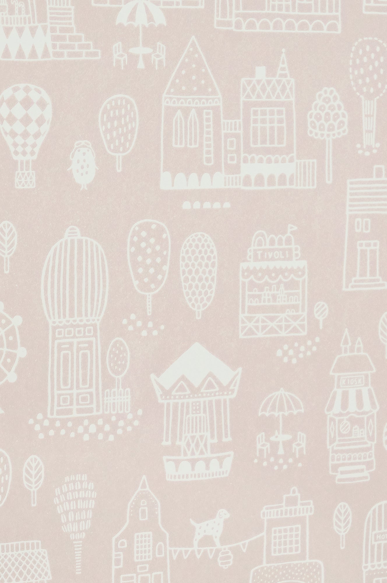 Carta da Parati Small Town Majvillan Wallpaper 118-03