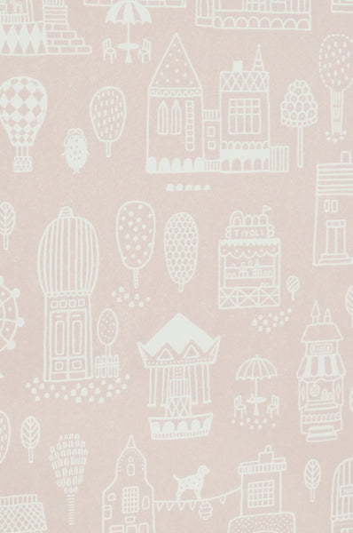 Carta da Parati Small Town Majvillan Wallpaper 118-03