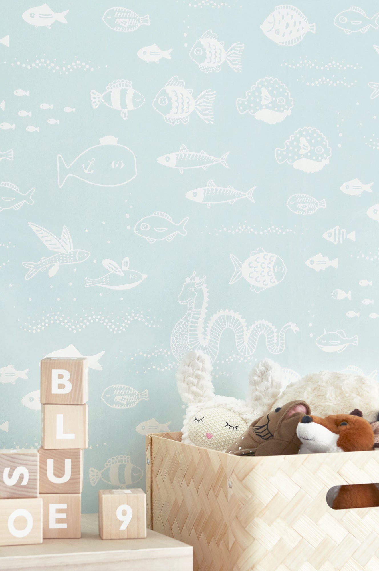 Carta da Parati The Big Blue Majvillan Wallpaper 119-01